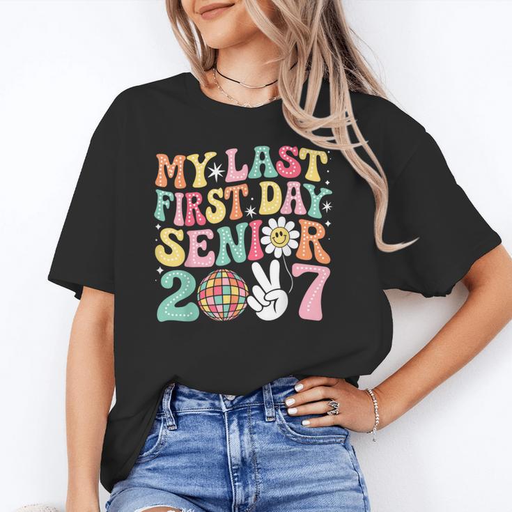 My Last First Day Senior 2027 Back To School Class Of 2027 Unisex T-Shirt My Last First Day Senior 2027 Back To School Class Of 2027 Unisex T-Shirt