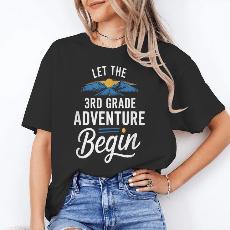 Let The 3rd Grade Adventure Begin Back To School Fun Unisex T-Shirt Let The 3rd Grade Adventure Begin Back To School Fun Unisex T-Shirt