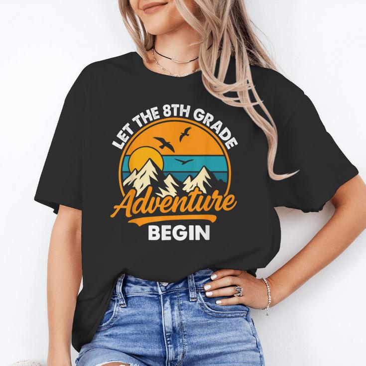 Let The 8th Grade Adventure Begin Back To School Unisex T-Shirt