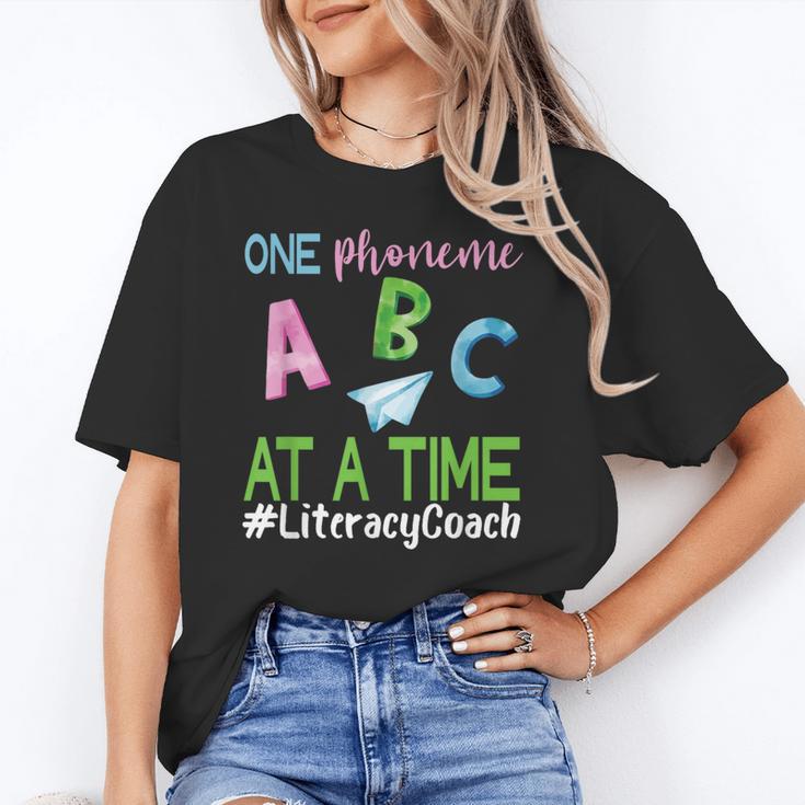 Literacy Coach Phoneme ABC Appreciation Back To School Unisex T-Shirt Literacy Coach Phoneme ABC Appreciation Back To School Unisex T-Shirt