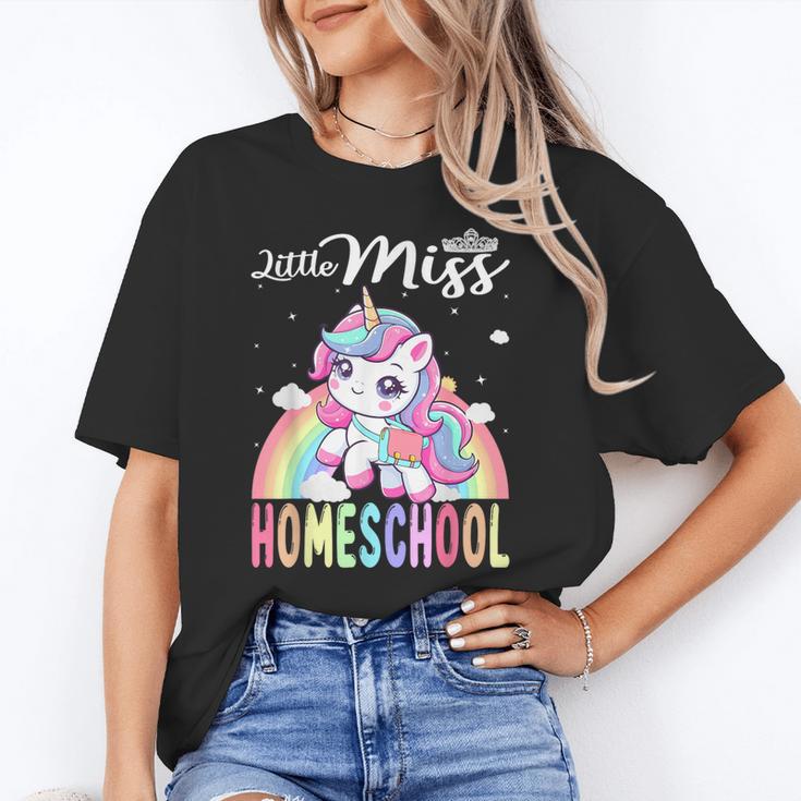 Little Miss Homeschool Back To School Girls Homeschool Unisex T-Shirt