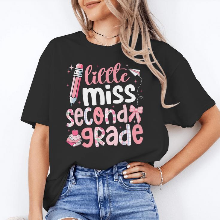 Little Miss Second Grade Back To School 2nd Grader Student Unisex T-Shirt