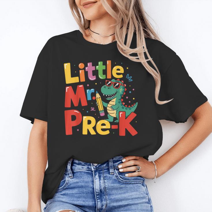 Little Mr Pre-K Dino Back To School Unisex T-Shirt Little Mr Pre-K Dino Back To School Unisex T-Shirt