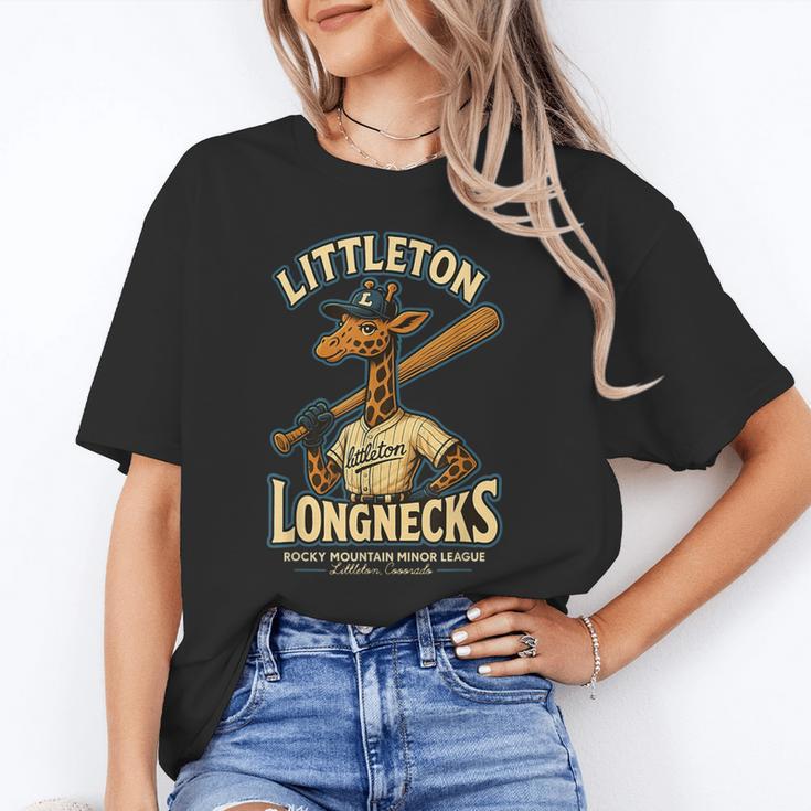 Littleton Longnecks Retro Minor League Baseball Unisex T-Shirt Littleton Longnecks Retro Minor League Baseball Unisex T-Shirt