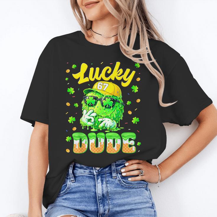 Lucky Dude Drip Baseball Shamrock St Patrick Men Boy Youth Unisex T-Shirt Lucky Dude Drip Baseball Shamrock St Patrick Men Boy Youth Unisex T-Shirt