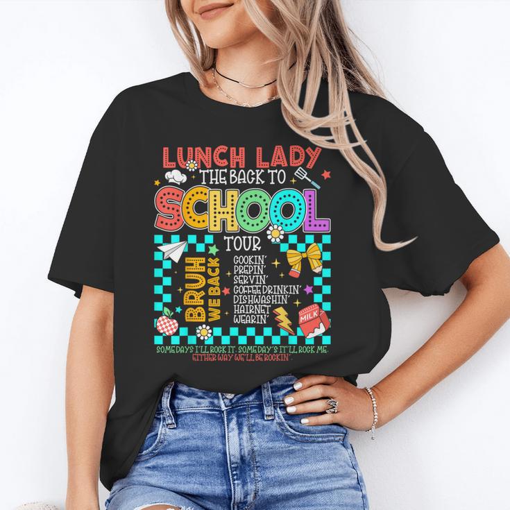 Lunch Lady Back To School Tour Cooking Worker Cafeteria Crew Unisex T-Shirt