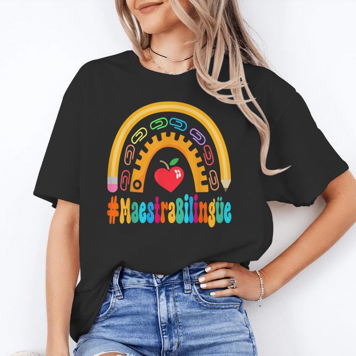 Maestra Bilingüe Appreciation Week Back To School Unisex T-Shirt