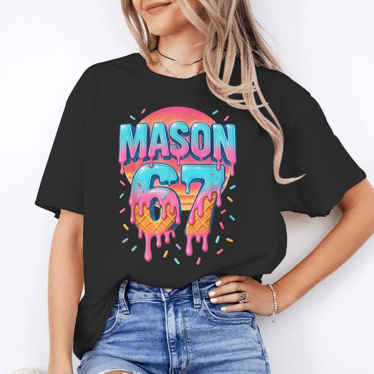 Mason 67 Costume Ice Cream Baseball Drip 6 7 Meme Six Seven Unisex T-Shirt