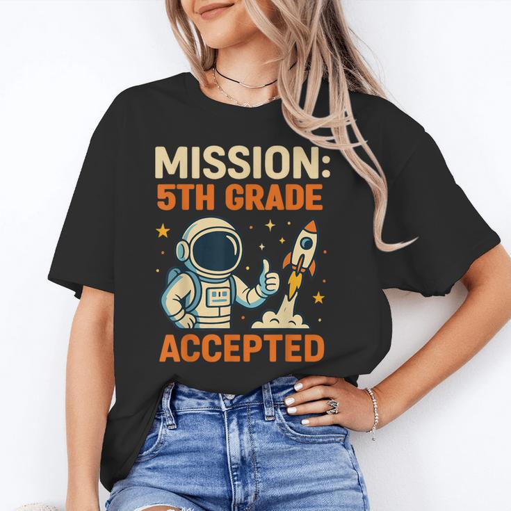 Mission Fifth 5th Grade Accepted Astronaut Back To School Unisex T-Shirt Mission Fifth 5th Grade Accepted Astronaut Back To School Unisex T-Shirt