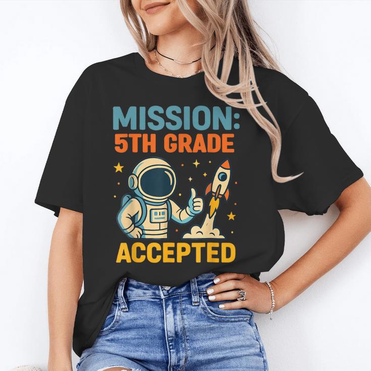 Mission Fifth 5th Grade Accepted Back To School Vintage Unisex T-Shirt Mission Fifth 5th Grade Accepted Back To School Vintage Unisex T-Shirt