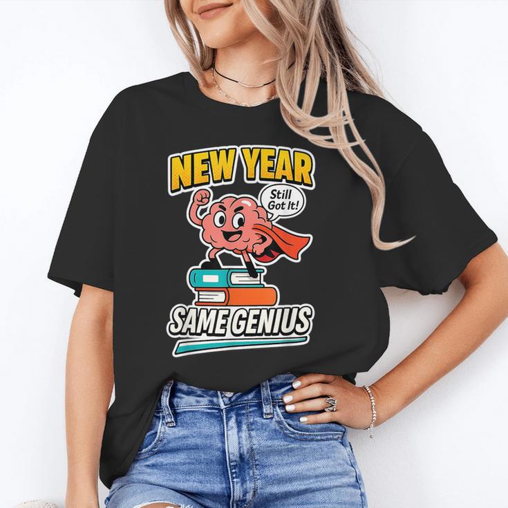 New Year Same Genius Confident Back To School Vibe Unisex T-Shirt New Year Same Genius Confident Back To School Vibe Unisex T-Shirt