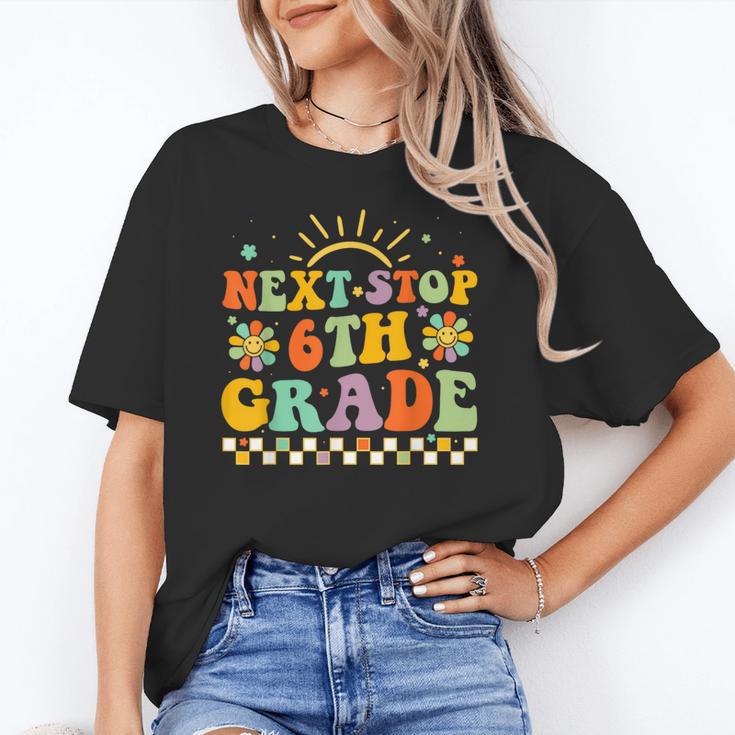 Next Stop 6th Grade Groovy Retro Sixth Grade Back To School Unisex T-Shirt Next Stop 6th Grade Groovy Retro Sixth Grade Back To School Unisex T-Shirt