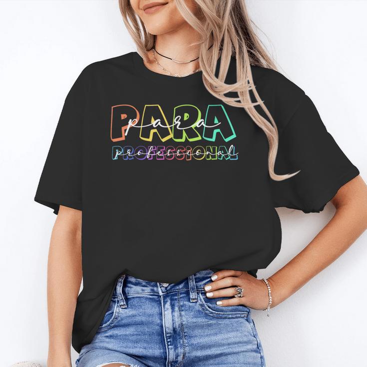 Para Paraprofessional Paraeducator First Day Back To School Unisex T-Shirt Para Paraprofessional Paraeducator First Day Back To School Unisex T-Shirt