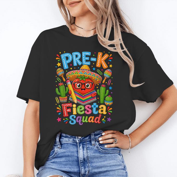 Pre-K Fiesta Squad Cute Tomato Back To School Party Unisex T-Shirt