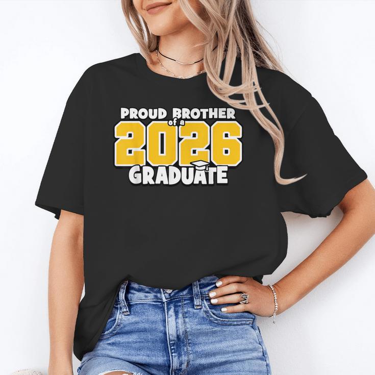 Proud Brother Of 2026 Graduate Matching Back To School GY Unisex T-Shirt Proud Brother Of 2026 Graduate Matching Back To School GY Unisex T-Shirt