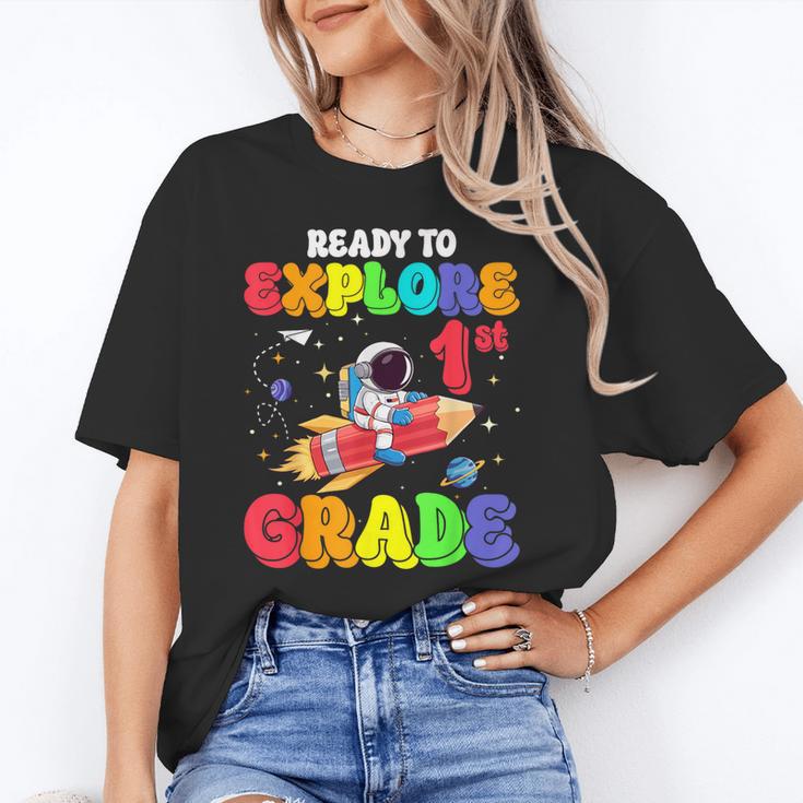 Ready To Explore 1st Grade Astronaut Back To School Unisex T-Shirt Ready To Explore 1st Grade Astronaut Back To School Unisex T-Shirt