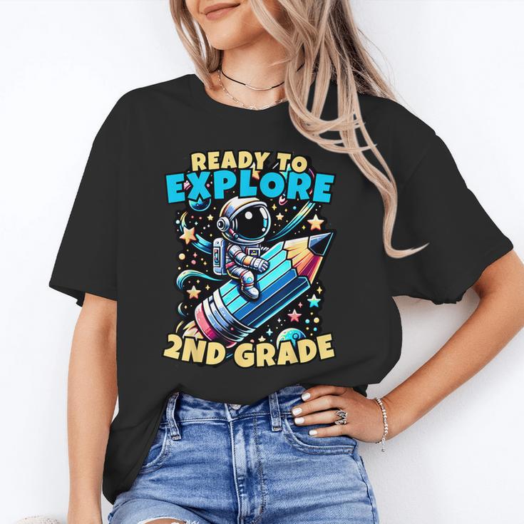 Ready To Explore 2nd Grade Kids Astronaut Back To School Unisex T-Shirt Ready To Explore 2nd Grade Kids Astronaut Back To School Unisex T-Shirt