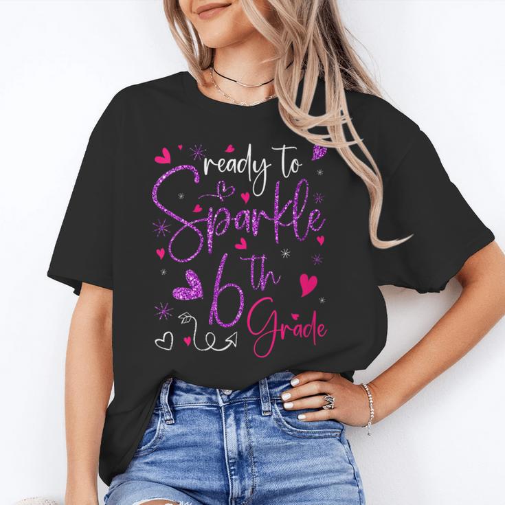 Ready To Sparkle 6th Grade Back To School For Girls Unisex T-Shirt