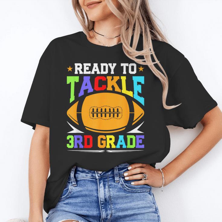 Ready To Tackle 3rd Grade Back To School Kids Football Unisex T-Shirt Ready To Tackle 3rd Grade Back To School Kids Football Unisex T-Shirt