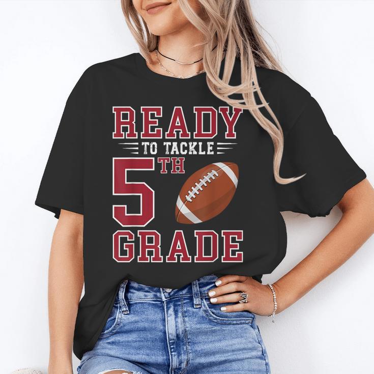 Ready To Tackle 5th Grade Back To School First Day Of School Unisex T-Shirt Ready To Tackle 5th Grade Back To School First Day Of School Unisex T-Shirt