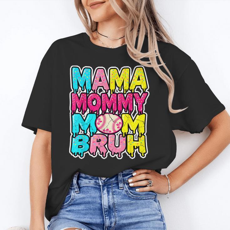 Retro Mama Mommy Mom Bruh Baseball Women Girls Unisex T-Shirt Retro Mama Mommy Mom Bruh Baseball Women Girls Unisex T-Shirt