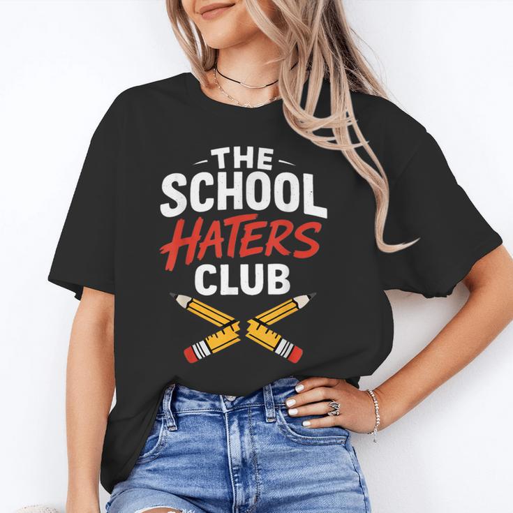 The School Haters Club Student Back To Schools Merch Unisex T-Shirt The School Haters Club Student Back To Schools Merch Unisex T-Shirt