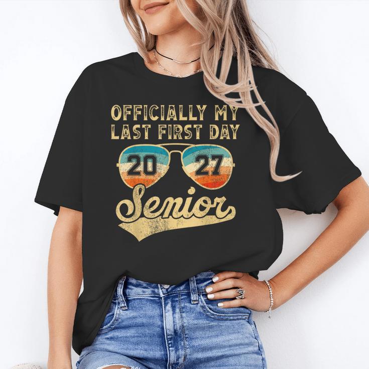Senior Class Of 2027 Back To School Last First Day Of School Unisex T-Shirt Senior Class Of 2027 Back To School Last First Day Of School Unisex T-Shirt
