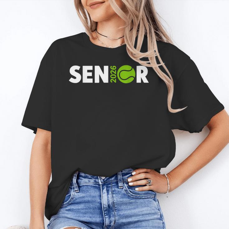 Senior Tennis 2026 Class Of 2026 Graduate Back To School Fun Unisex T-Shirt