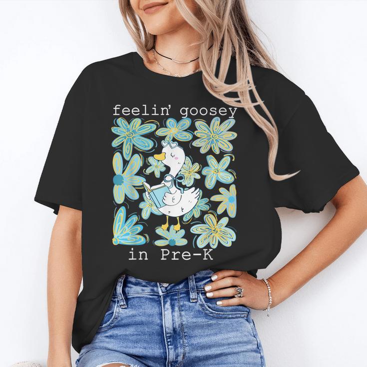 Silly Goose Back To School Feelin’ Goosey Pre-K Unisex T-Shirt Silly Goose Back To School Feelin’ Goosey Pre-K Unisex T-Shirt