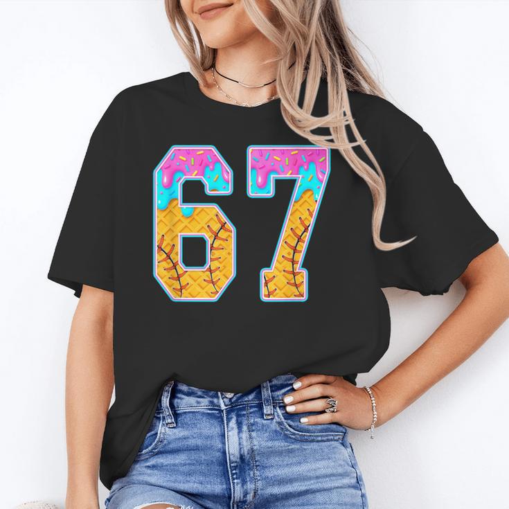 Six Seven Baseball Drip Unisex T-Shirt Six Seven Baseball Drip Unisex T-Shirt