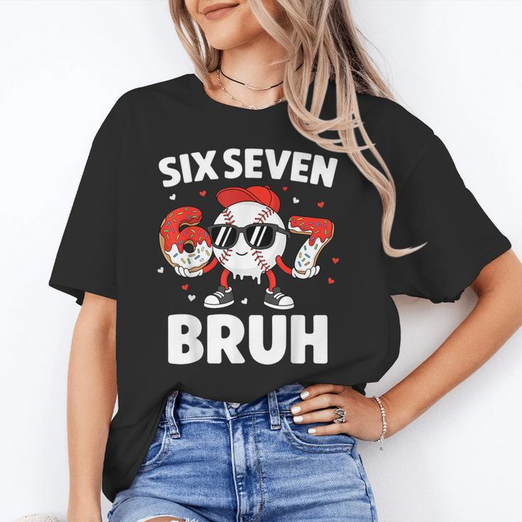 Six Seven Bruh Valentines Baseball Kids 67 Valentine Boys Unisex T-Shirt Six Seven Bruh Valentines Baseball Kids 67 Valentine Boys Unisex T-Shirt