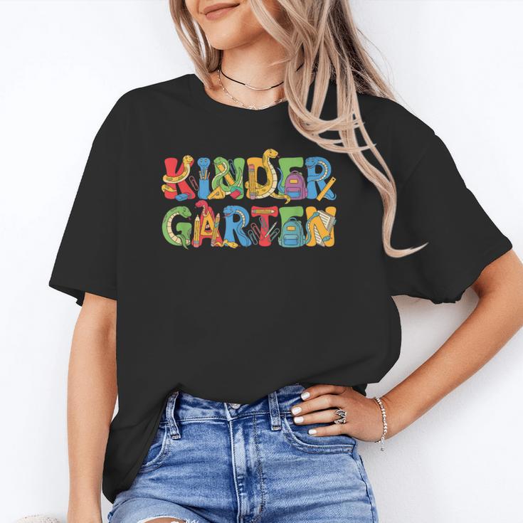 Snake Kindergarten Back To School Kids Boys Girls Unisex T-Shirt Snake Kindergarten Back To School Kids Boys Girls Unisex T-Shirt