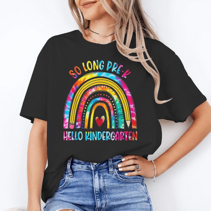 So Long Pre-K Hello Kindergarten Rainbow Back To School Unisex T-Shirt