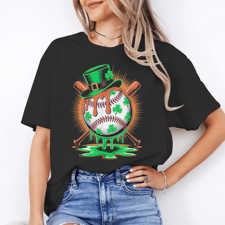 St Patrick Day Baseball Drip Ice Cream Kids Boys Men Unisex T-Shirt St Patrick Day Baseball Drip Ice Cream Kids Boys Men Unisex T-Shirt