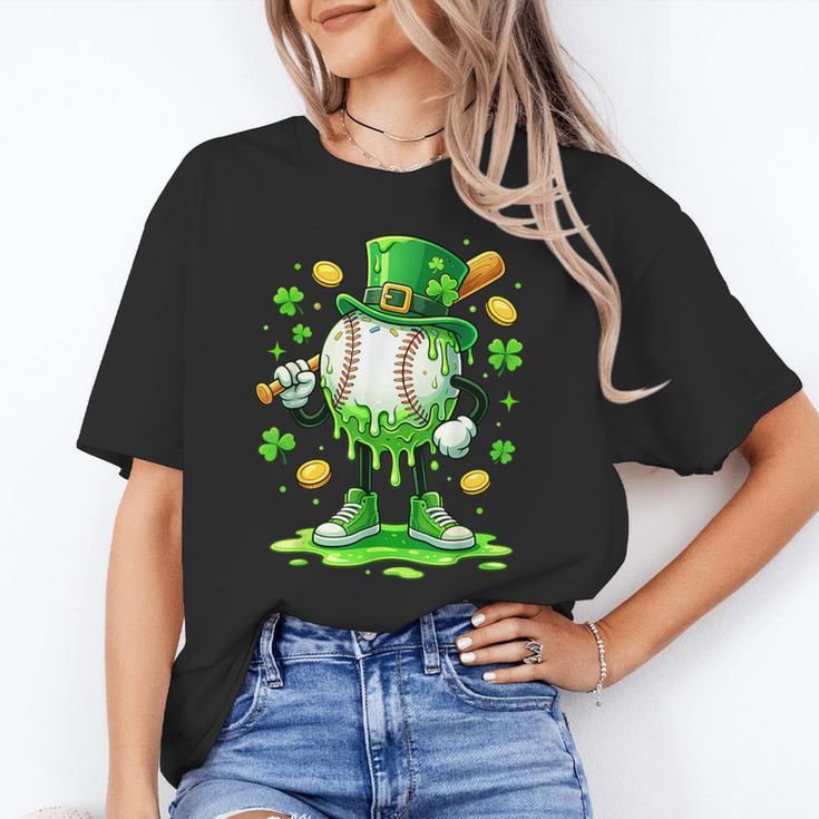 St Patrick Day Baseball Drip Ice Cream Baseball Unisex T-Shirt St Patrick Day Baseball Drip Ice Cream Baseball Unisex T-Shirt