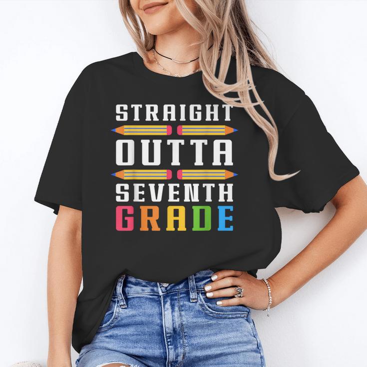 Straight Outta Seventh Grade Graduation Fun Back To School Unisex T-Shirt Straight Outta Seventh Grade Graduation Fun Back To School Unisex T-Shirt