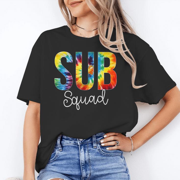 Sub Squad For Work Tie Dye Back To School Appreciation Day Unisex T-Shirt Sub Squad For Work Tie Dye Back To School Appreciation Day Unisex T-Shirt