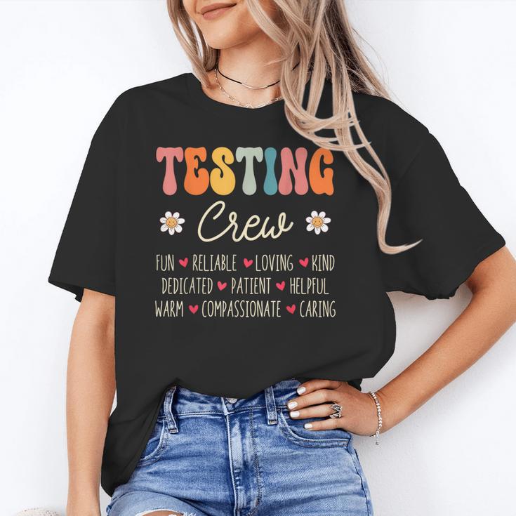 Testing Crew Appreciation Week Back To School Unisex T-Shirt Testing Crew Appreciation Week Back To School Unisex T-Shirt