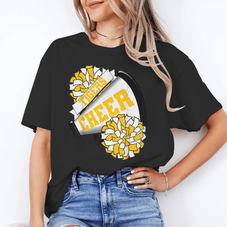 Tigers Cheer Back To School Cheerleading Spirit GY Unisex T-Shirt Tigers Cheer Back To School Cheerleading Spirit GY Unisex T-Shirt
