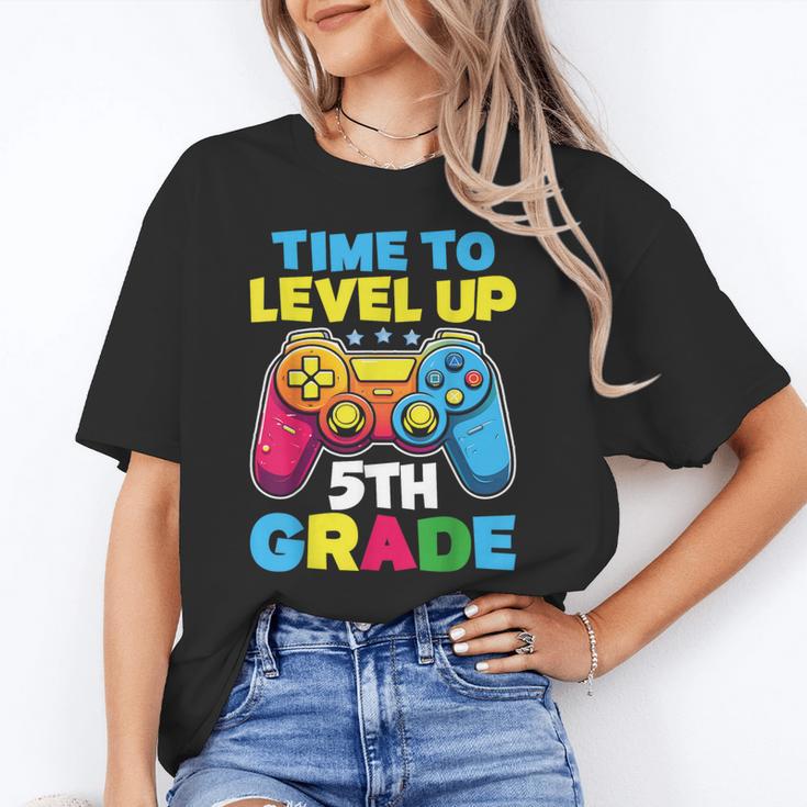 Time To Level Up 5th Grade Video Gamer Kids Back To School Unisex T-Shirt