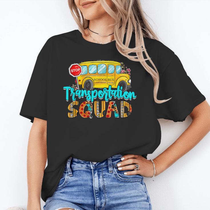 Transportation Squad Bus Driver Back To School Unisex T-Shirt