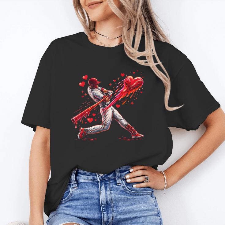 Valentine Baseball Player Drip Unisex T-Shirt Valentine Baseball Player Drip Unisex T-Shirt