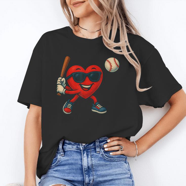 Valentines Day Baseball Red Heart Love Boys Kids Tee Unisex T-Shirt Valentines Day Baseball Red Heart Love Boys Kids Tee Unisex T-Shirt