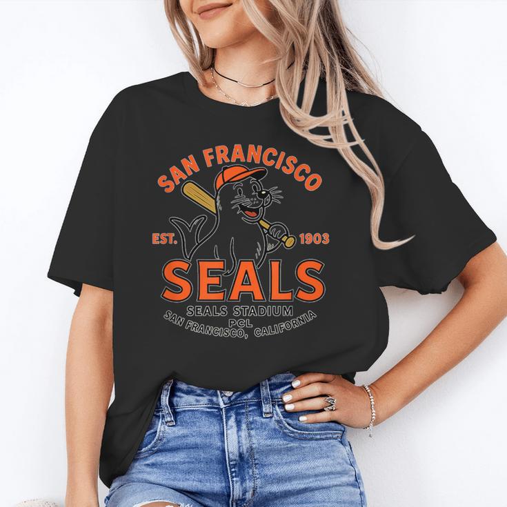 Vintage San Francisco Seals California Baseball Logo Unisex T-Shirt Vintage San Francisco Seals California Baseball Logo Unisex T-Shirt