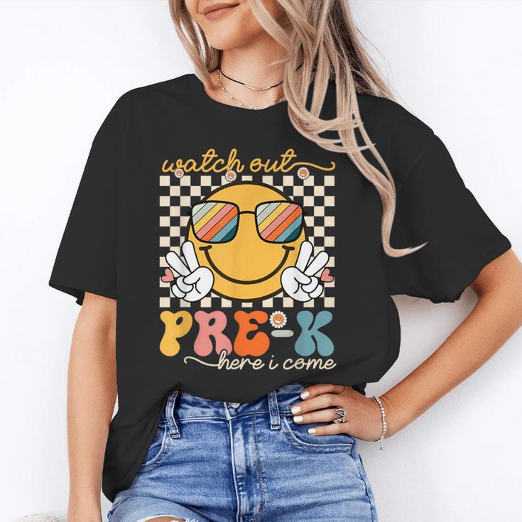 Watch Out Pre-K Grade Here I Come Back To School Pre-K Smile Unisex T-Shirt Watch Out Pre-K Grade Here I Come Back To School Pre-K Smile Unisex T-Shirt