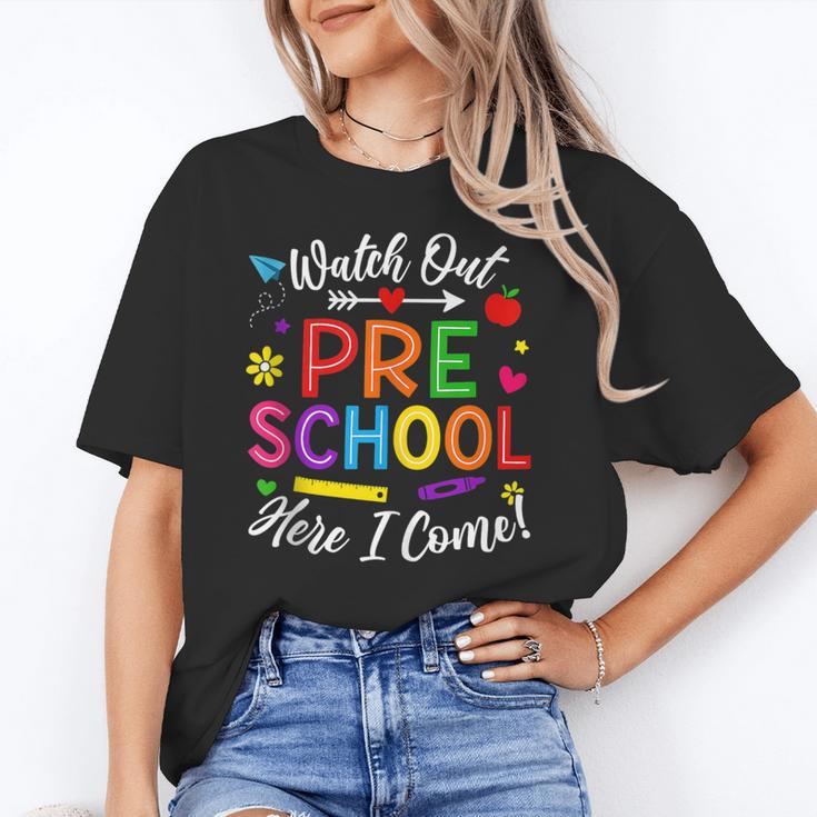 Watch Out Preschool Here I Come Back To School Future Class Unisex T-Shirt Watch Out Preschool Here I Come Back To School Future Class Unisex T-Shirt