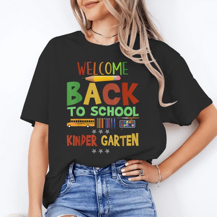 Welcome Back To School Kinder Garten First Day Of School Kid Unisex T-Shirt Welcome Back To School Kinder Garten First Day Of School Kid Unisex T-Shirt
