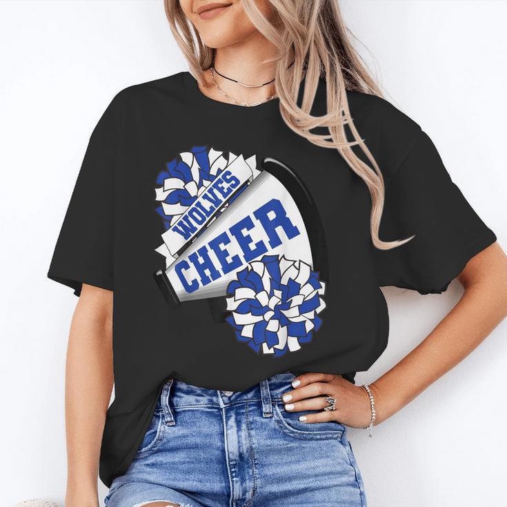 Wolves Cheer Back To School Cheerleading Spirit B Unisex T-Shirt Wolves Cheer Back To School Cheerleading Spirit B Unisex T-Shirt