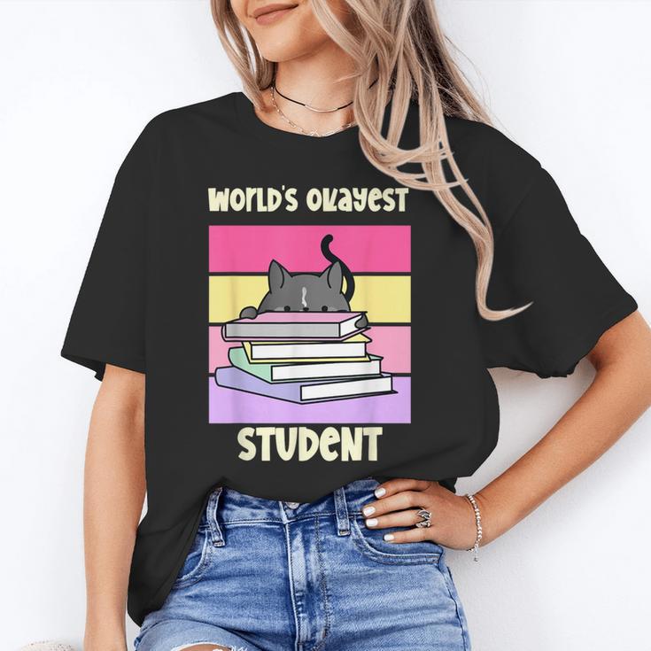 World's Okayest Student Fun Back To School & New Term Unisex T-Shirt World's Okayest Student Fun Back To School & New Term Unisex T-Shirt