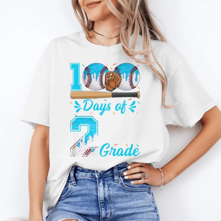 100 Days Of 2nd Grade Baseball 100th Day Of School Boys Kids Unisex T-Shirt 100 Days Of 2nd Grade Baseball 100th Day Of School Boys Kids Unisex T-Shirt